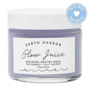 Earth Harbor GLOW JUICE Refining Enzyme Mask - NIB - 2 fl. oz.